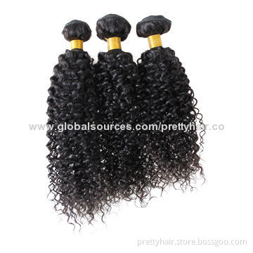 Brazilian kinky curl human hair